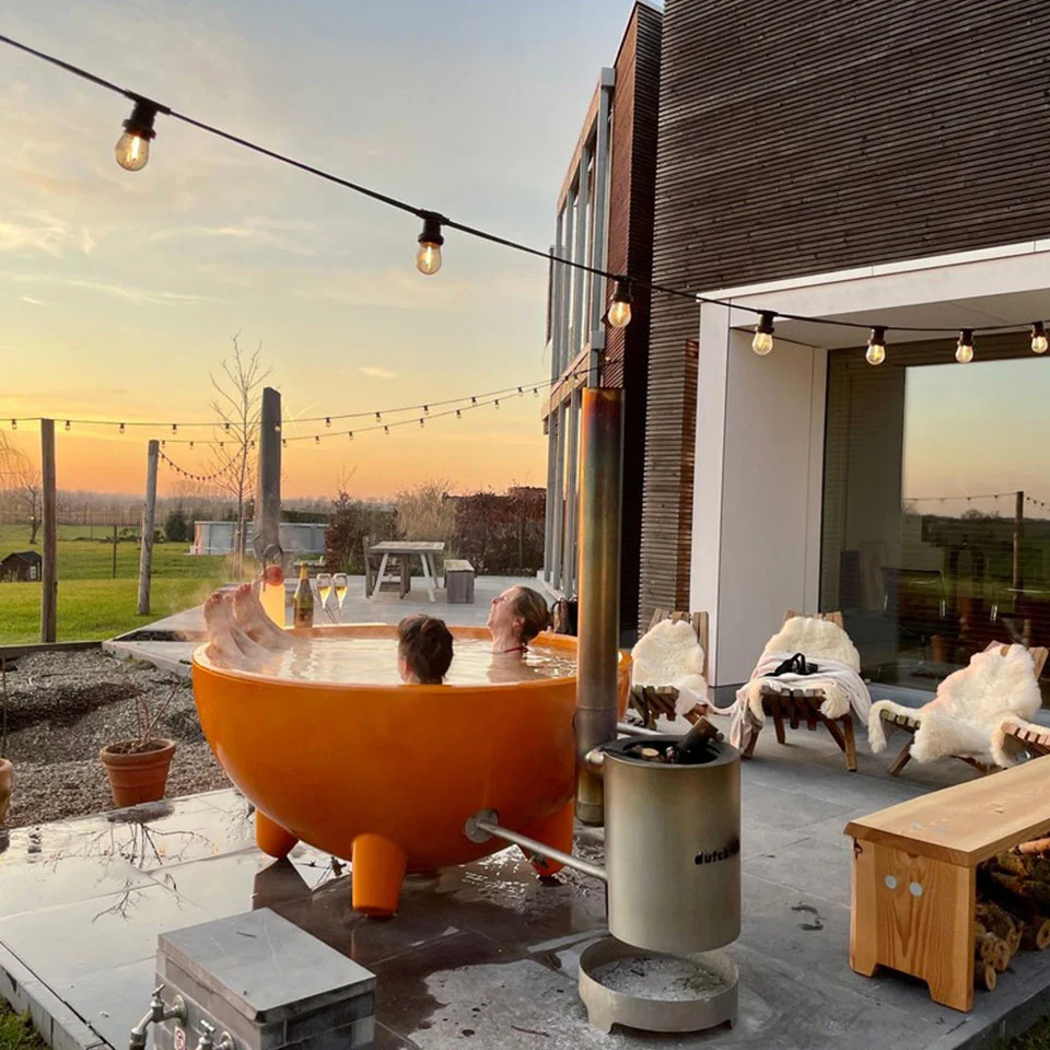 wood fired hot tubs