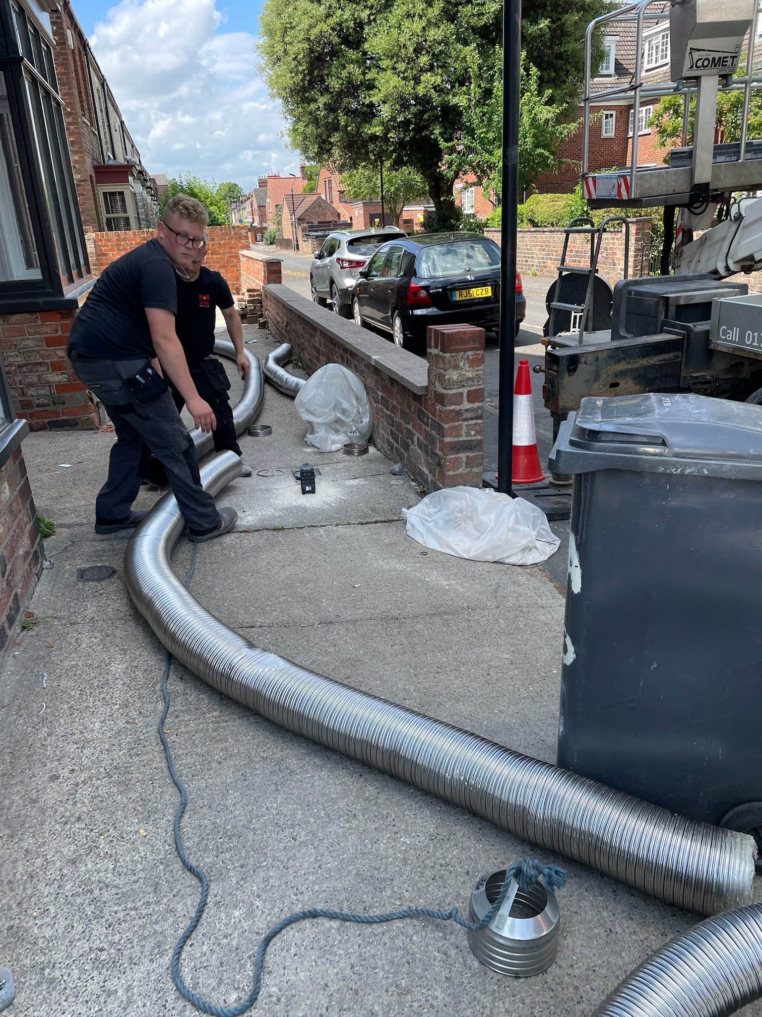 flexible flue liners