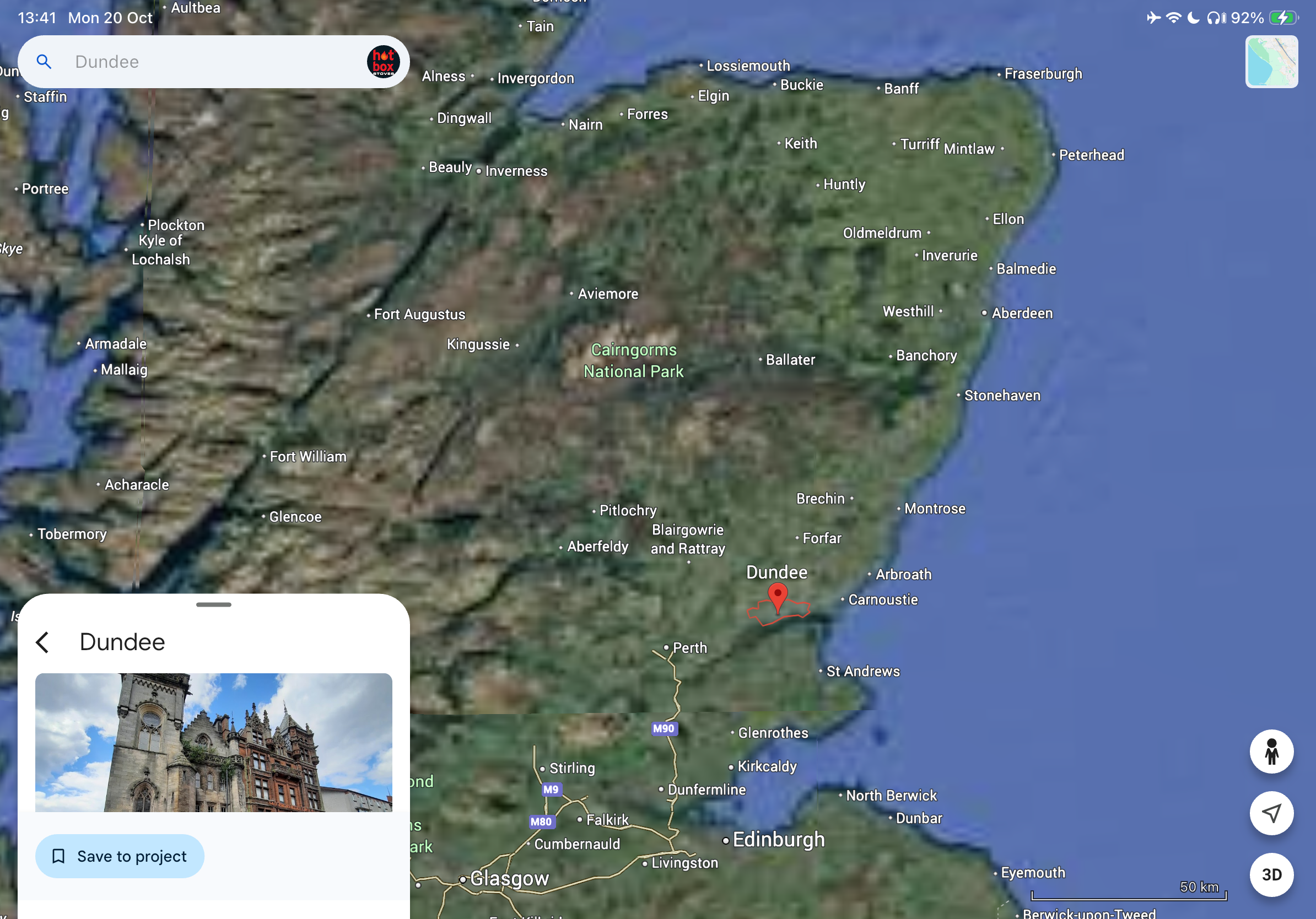 stove installation Dundee service areas